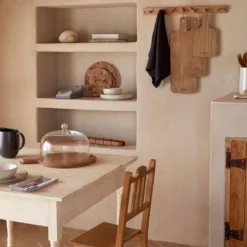 COSTA NOVA Planche à découper ronde Oak Wood