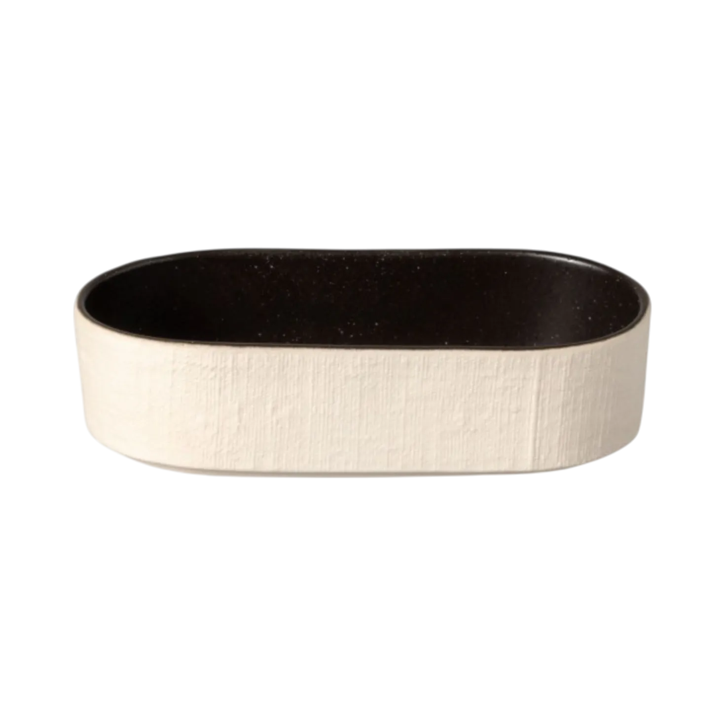 COSTA NOVA Plateau creux ovale grès déco 19 cm Notos