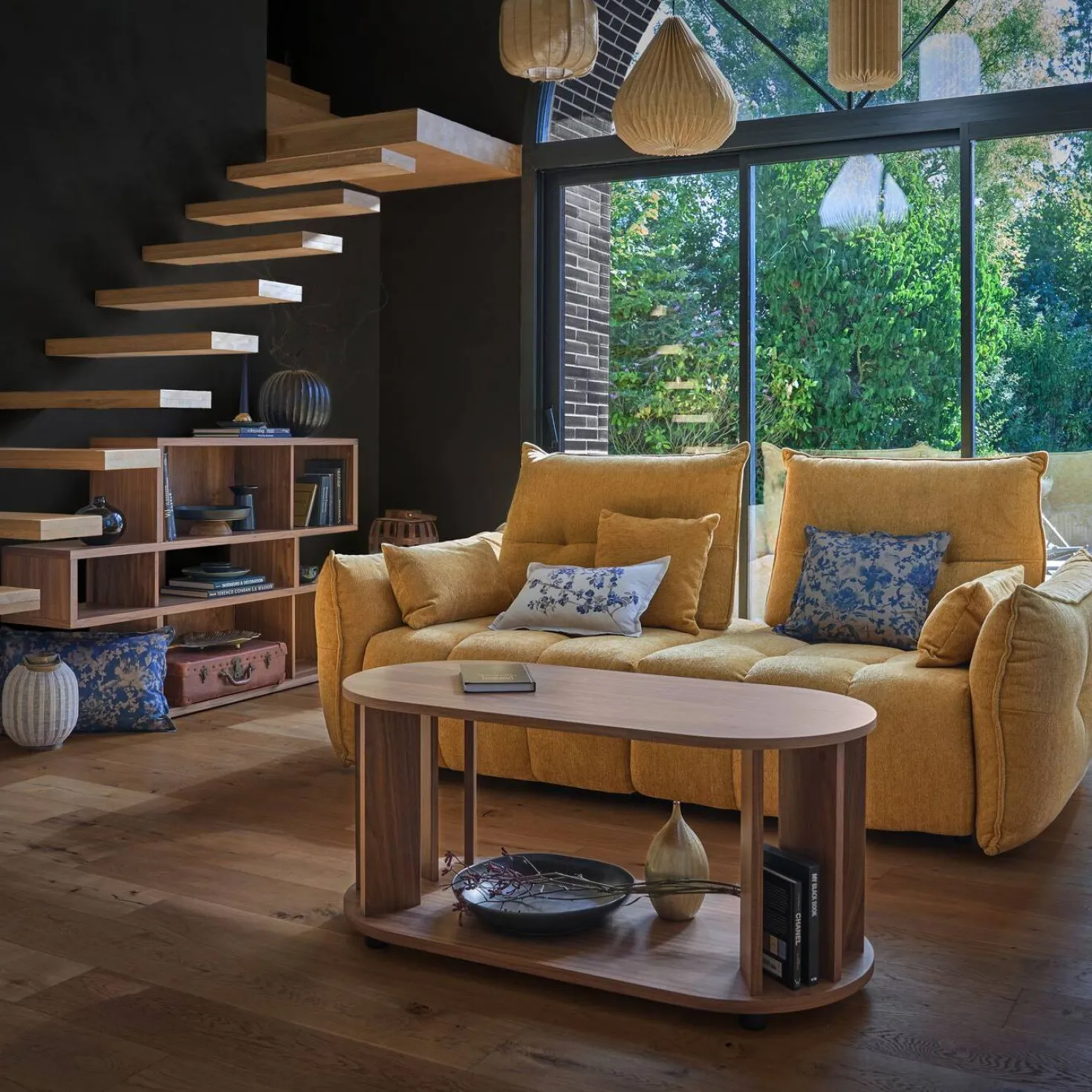 COSTA NOVA Plat rond grès déco Boutique
