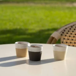 COSTA NOVA Set de 3 Tasses Espresso multicolore Grespresso