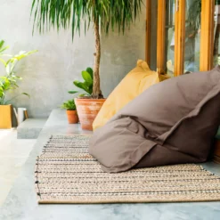 COTTON WOOD Pouf de sol rectangulaire 140 x 180 cm IN&OUT