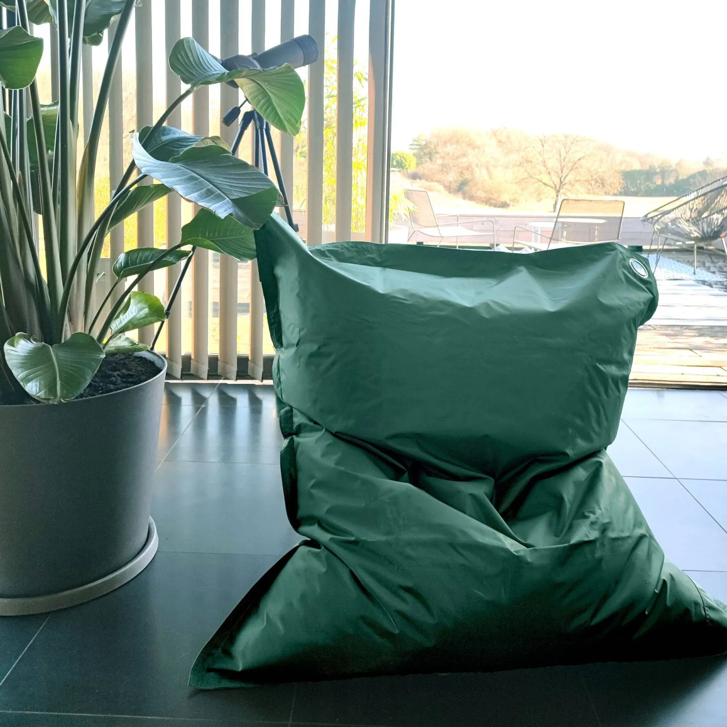 COTTON WOOD Pouf de sol rectangulaire 140 x 180 cm IN&OUT
