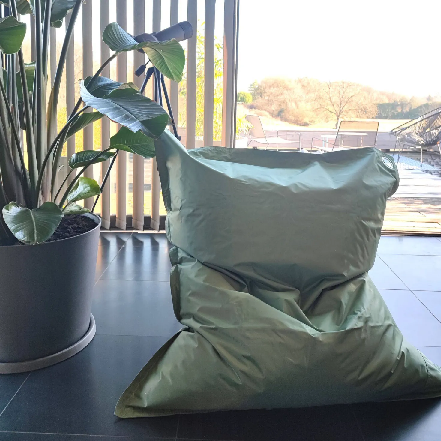 COTTON WOOD Pouf de sol rectangulaire 140 x 180 cm IN&OUT