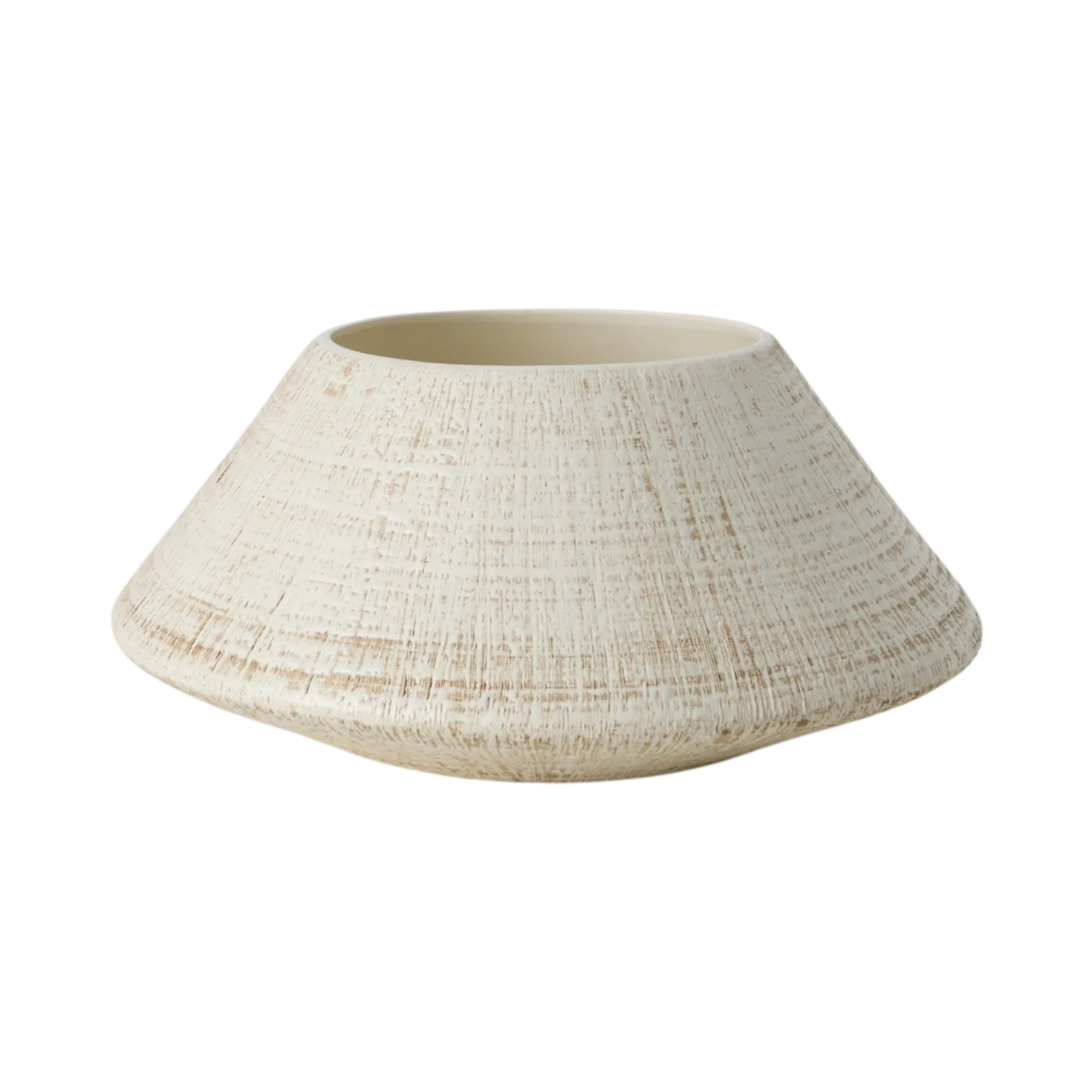 Coupe céramique déco strié 32 cm Shani