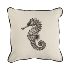 Coussin coton Hippocampe BY THE INK ©