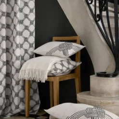 Coussin coton lin Grand Hôtel