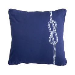 Coussin coton nœud Cap