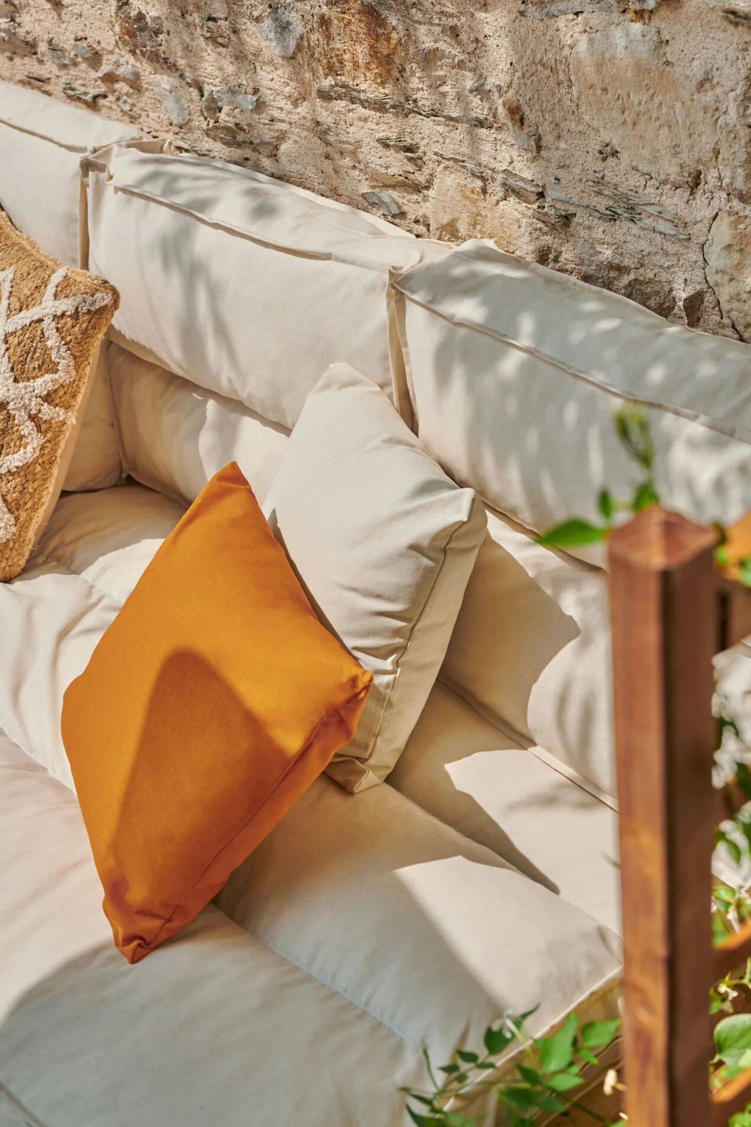 Coussin d'Extérieur recyclé Heva