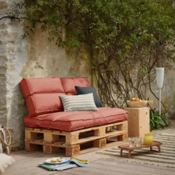 Coussin d'Extérieur recyclé Heva