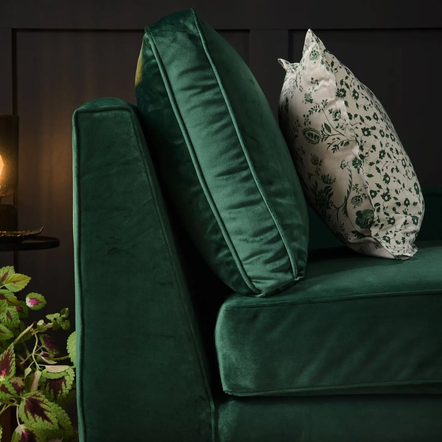 Coussin satin Pondichéry