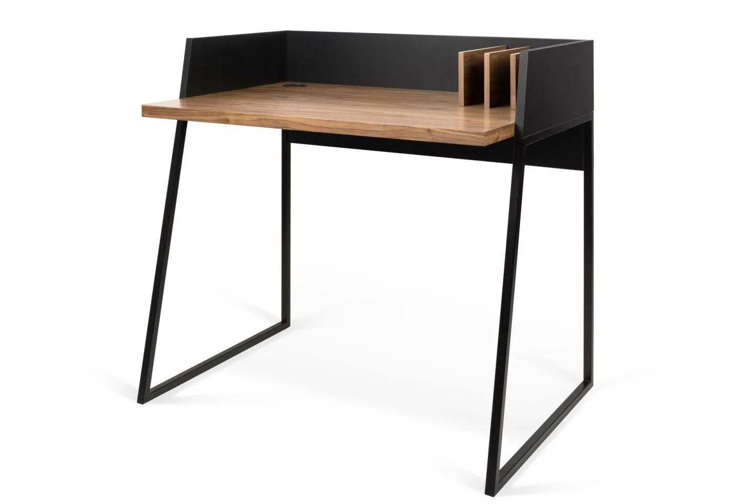C.PRO PAR CAMIF Bureau bois pieds métal Tennessee