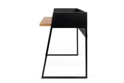 C.PRO PAR CAMIF Bureau bois pieds métal Tennessee