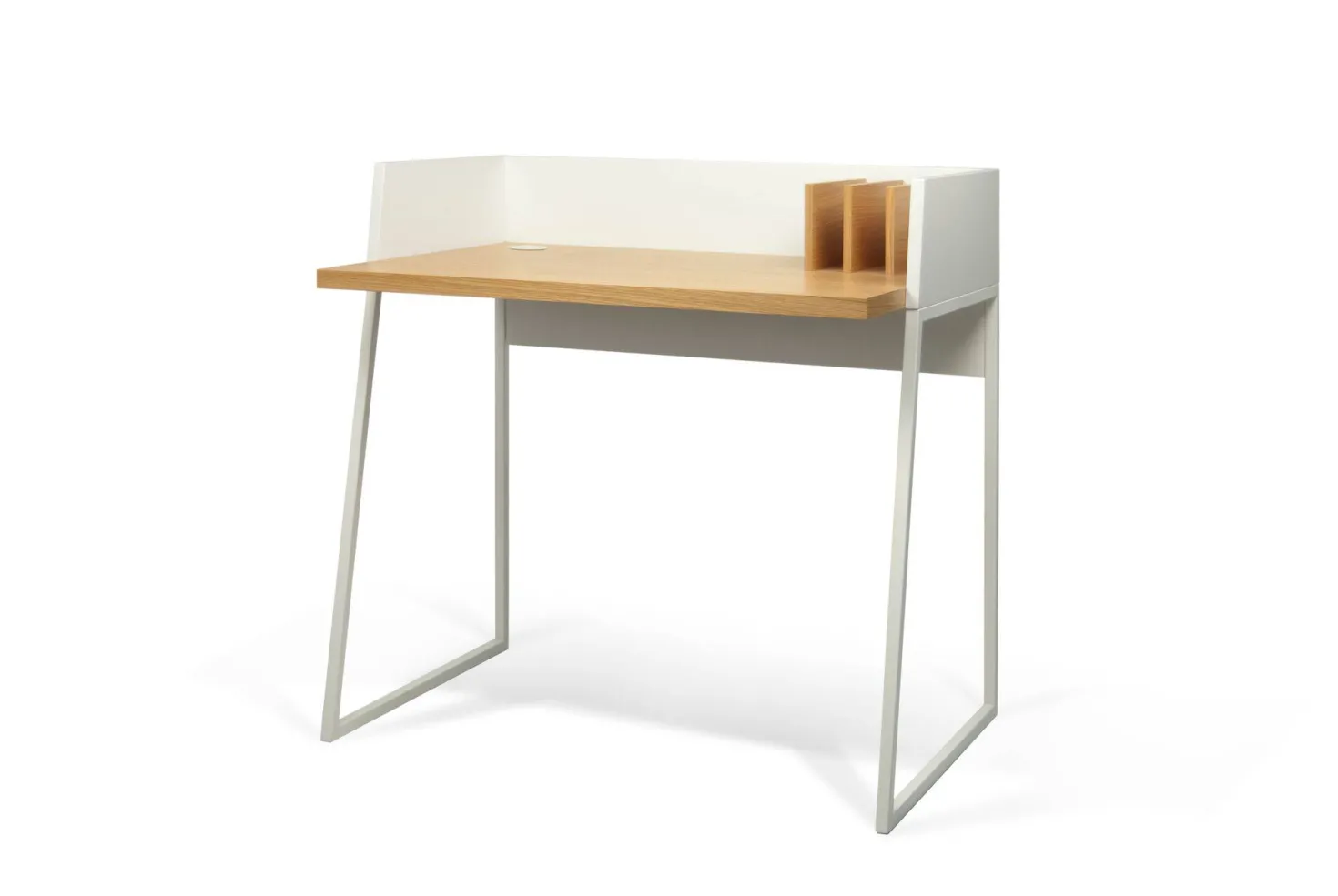 C.PRO PAR CAMIF Bureau bois pieds métal Tennessee