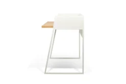 C.PRO PAR CAMIF Bureau bois pieds métal Tennessee
