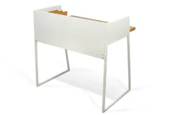 C.PRO PAR CAMIF Bureau bois pieds métal Tennessee