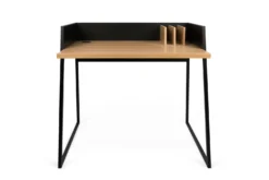 C.PRO PAR CAMIF Bureau bois pieds métal Tennessee