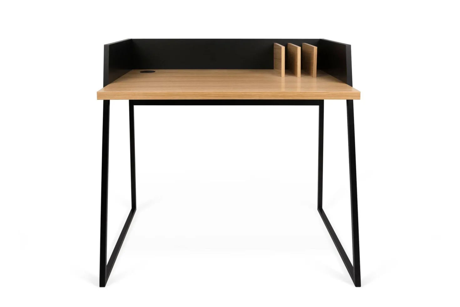 C.PRO PAR CAMIF Bureau bois pieds métal Tennessee