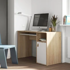 C.PRO PAR CAMIF Bureau bois 1 porte Oxford