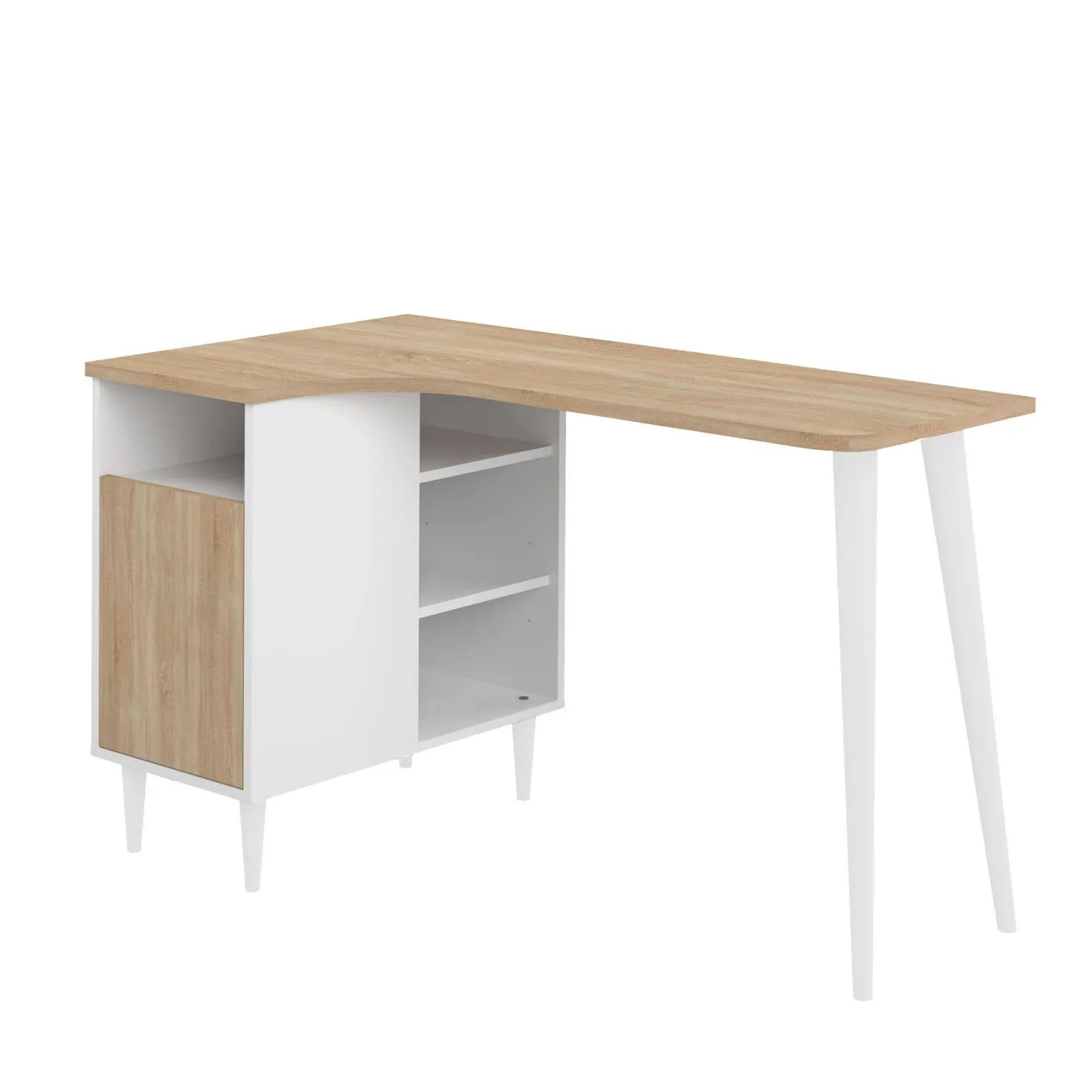 C.PRO PAR CAMIF Bureau bois 1 porte Nook