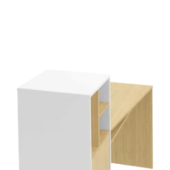 C.PRO PAR CAMIF Bureau bois 1 porte Mitch