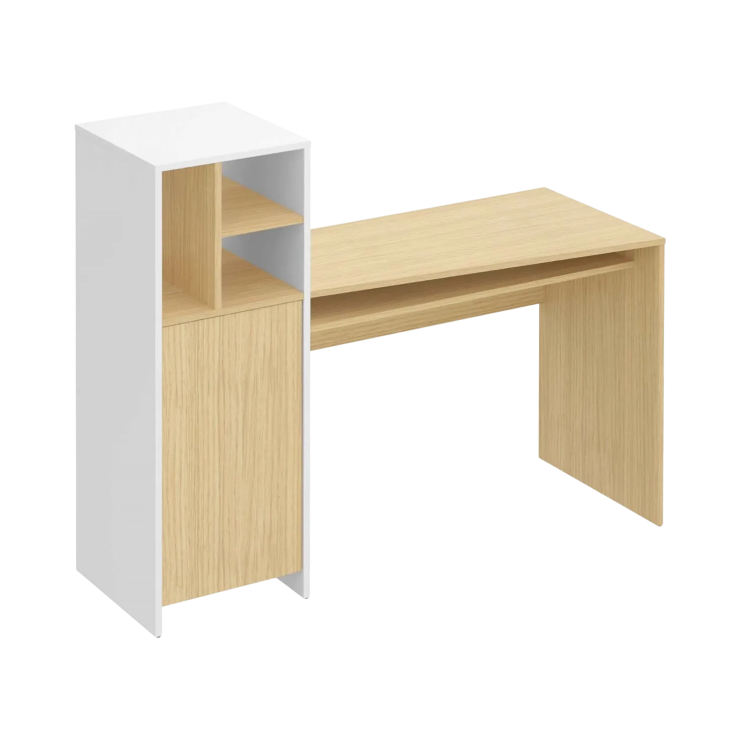 C.PRO PAR CAMIF Bureau bois 1 porte Mitch