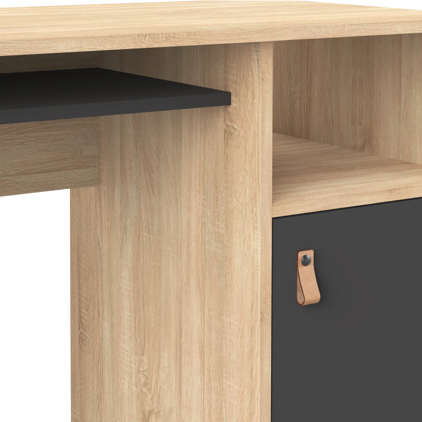 C.PRO PAR CAMIF Bureau bois 1 porte Oxford