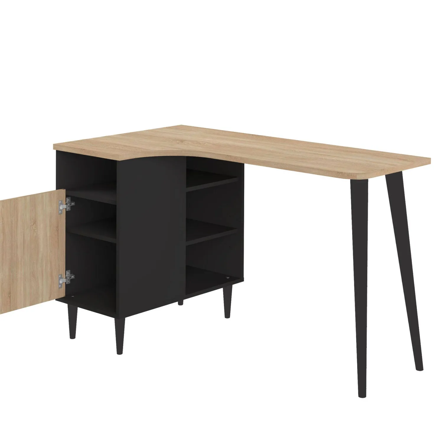 C.PRO PAR CAMIF Bureau bois 1 porte Nook