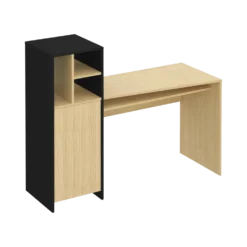 C.PRO PAR CAMIF Bureau bois 1 porte Mitch