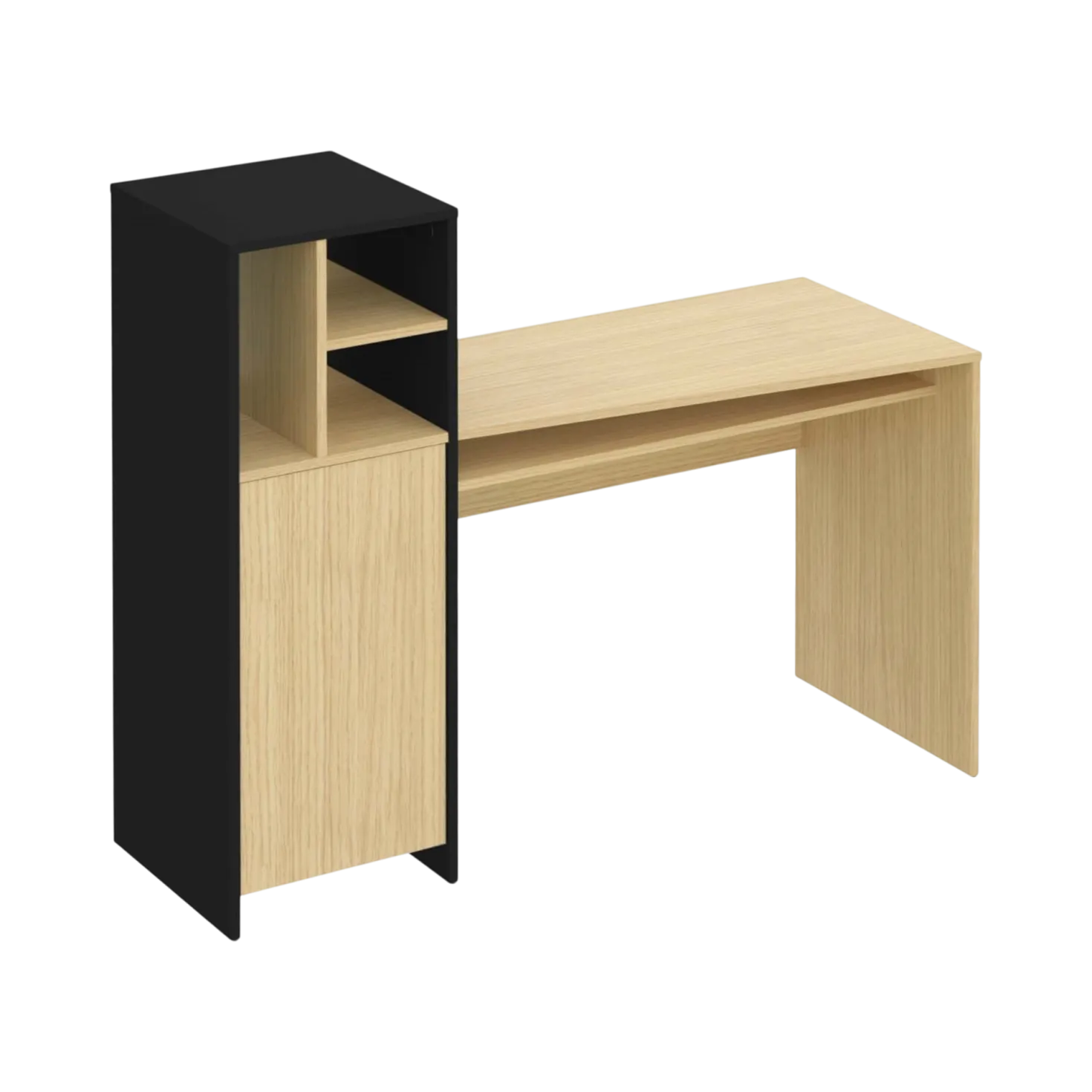 C.PRO PAR CAMIF Bureau bois 1 porte Mitch