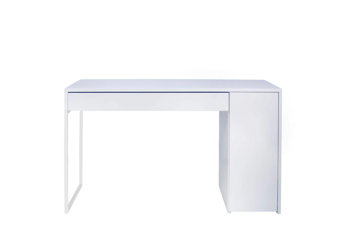 C.PRO PAR CAMIF Bureau bois 1 tiroir 1 porte Trinity