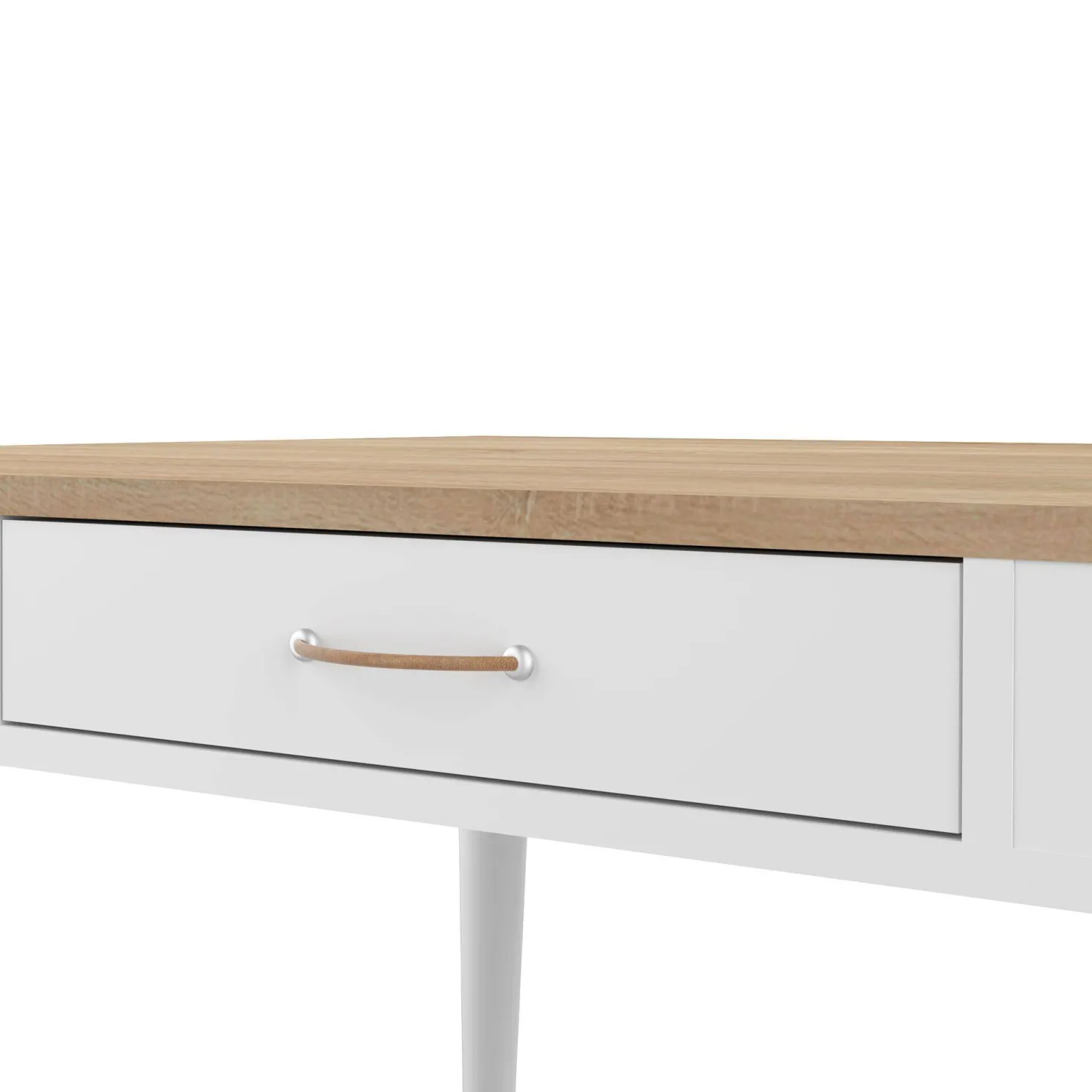 C.PRO PAR CAMIF Bureau bois 1 tiroir Horizon