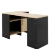C.PRO PAR CAMIF Bureau d'angle Garry noir