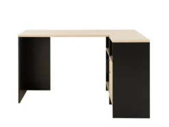 C.PRO PAR CAMIF Bureau d'angle Garry noir