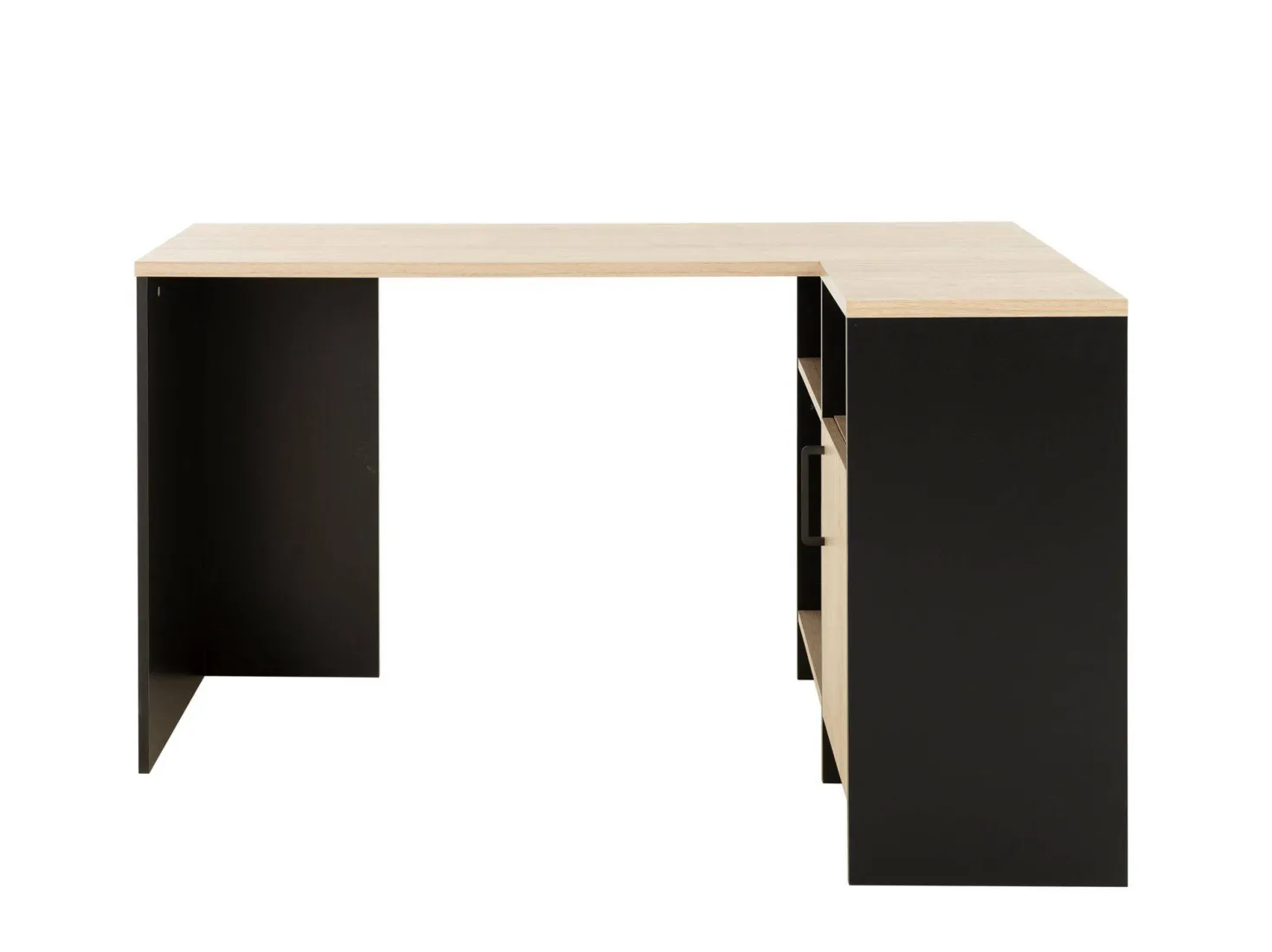 C.PRO PAR CAMIF Bureau d'angle Garry noir