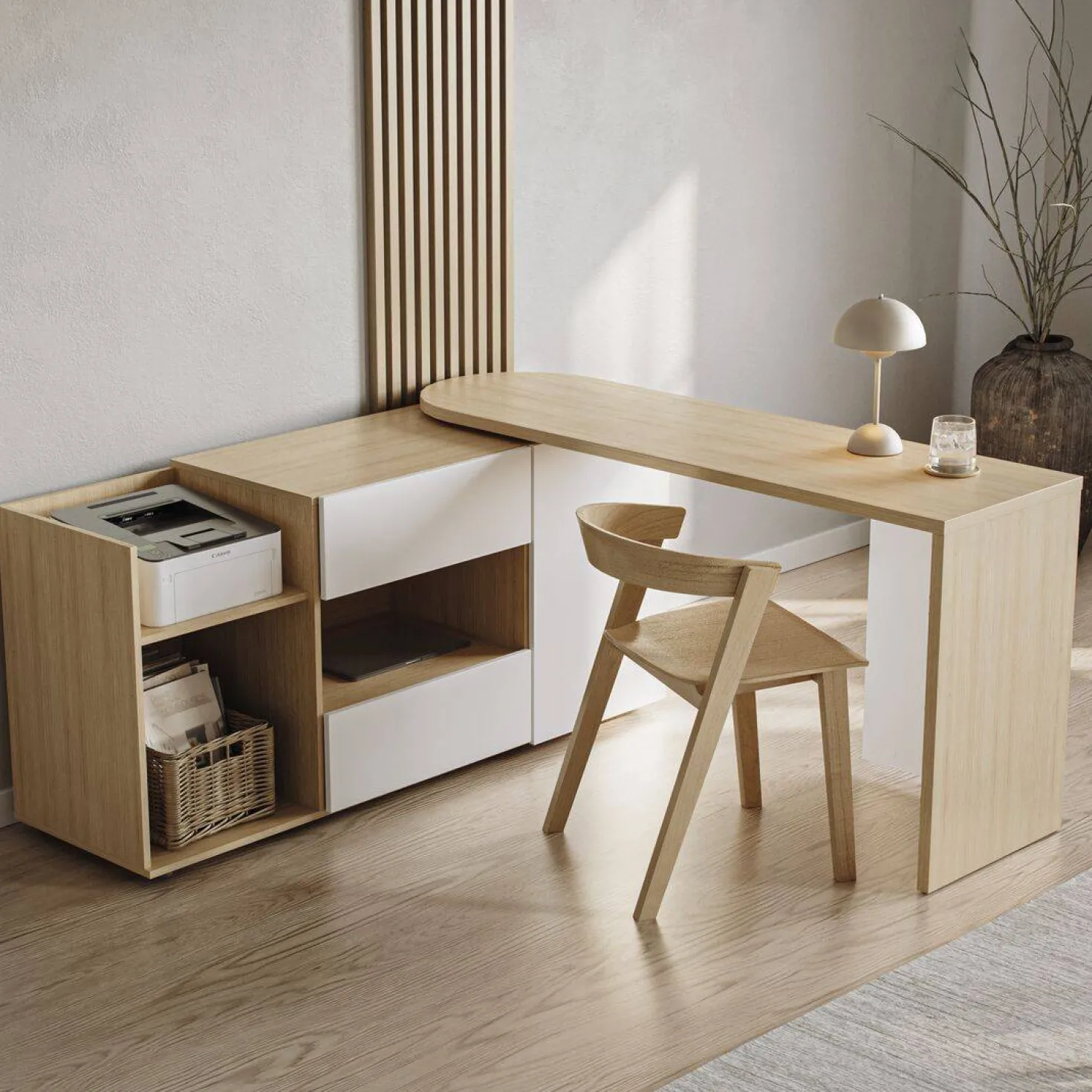 C.PRO PAR CAMIF Bureau pivotant Tango