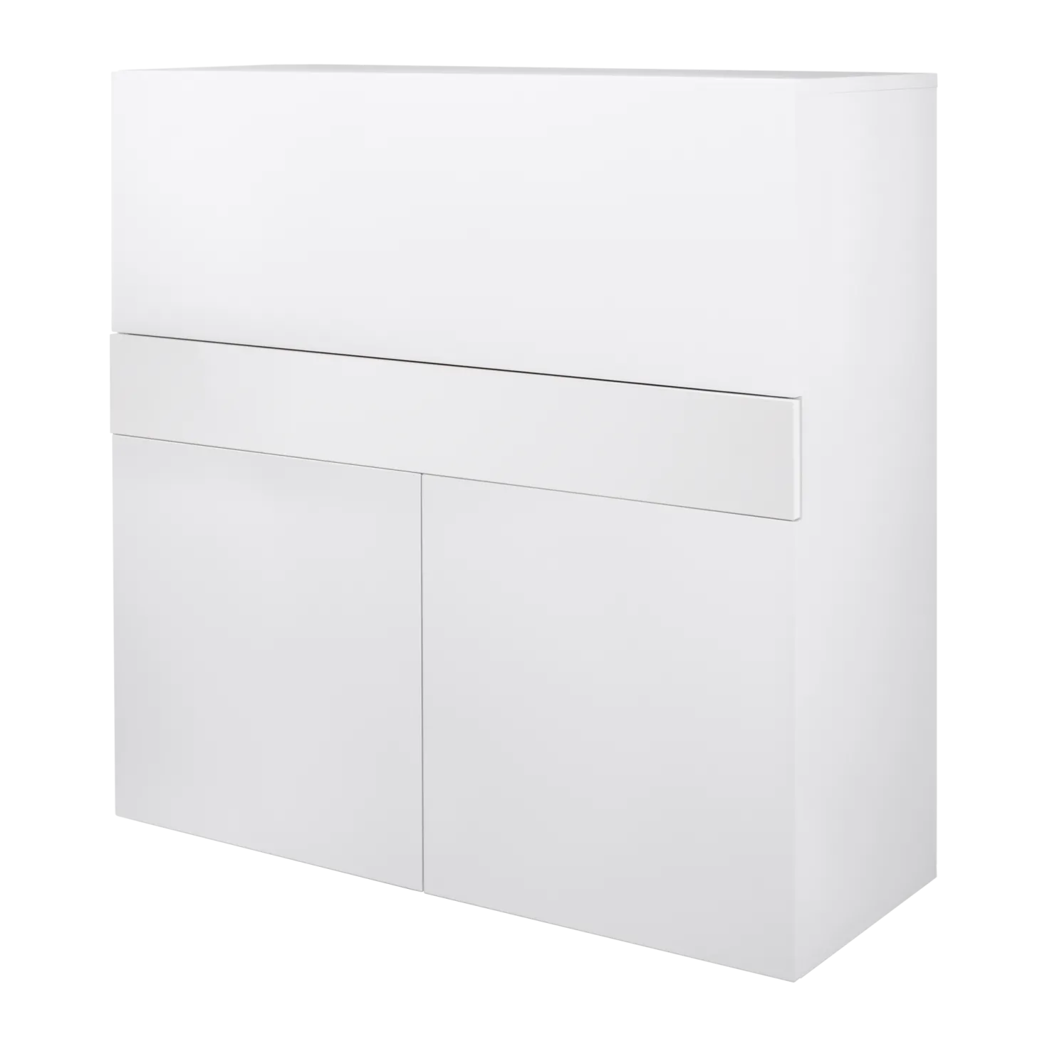 C.PRO PAR CAMIF Bureau secrétaire bois 1 tiroir 3 portes Tim
