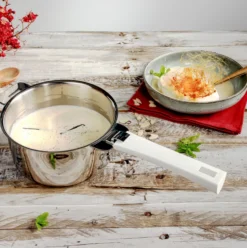 CRISTEL Casserole inox Mutine amovible - 14 cm