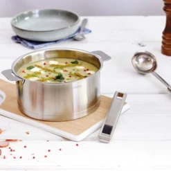 CRISTEL Casserole inox Strate amovible - 18 cm