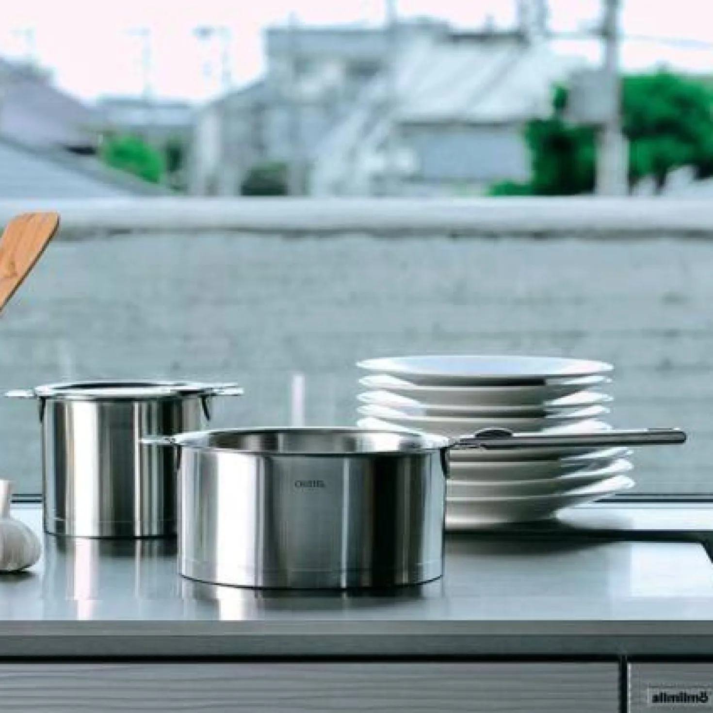 CRISTEL Casserole inox Strate amovible - 18 cm