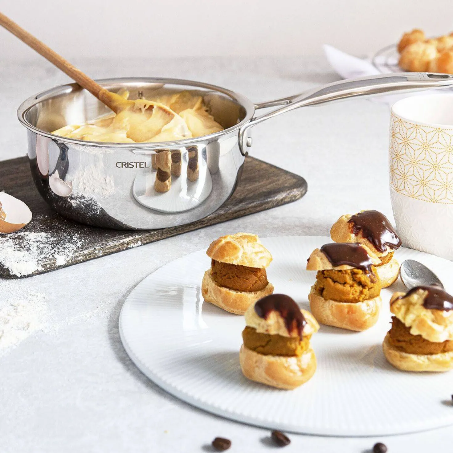 CRISTEL Casserole saucier Castel' Pro