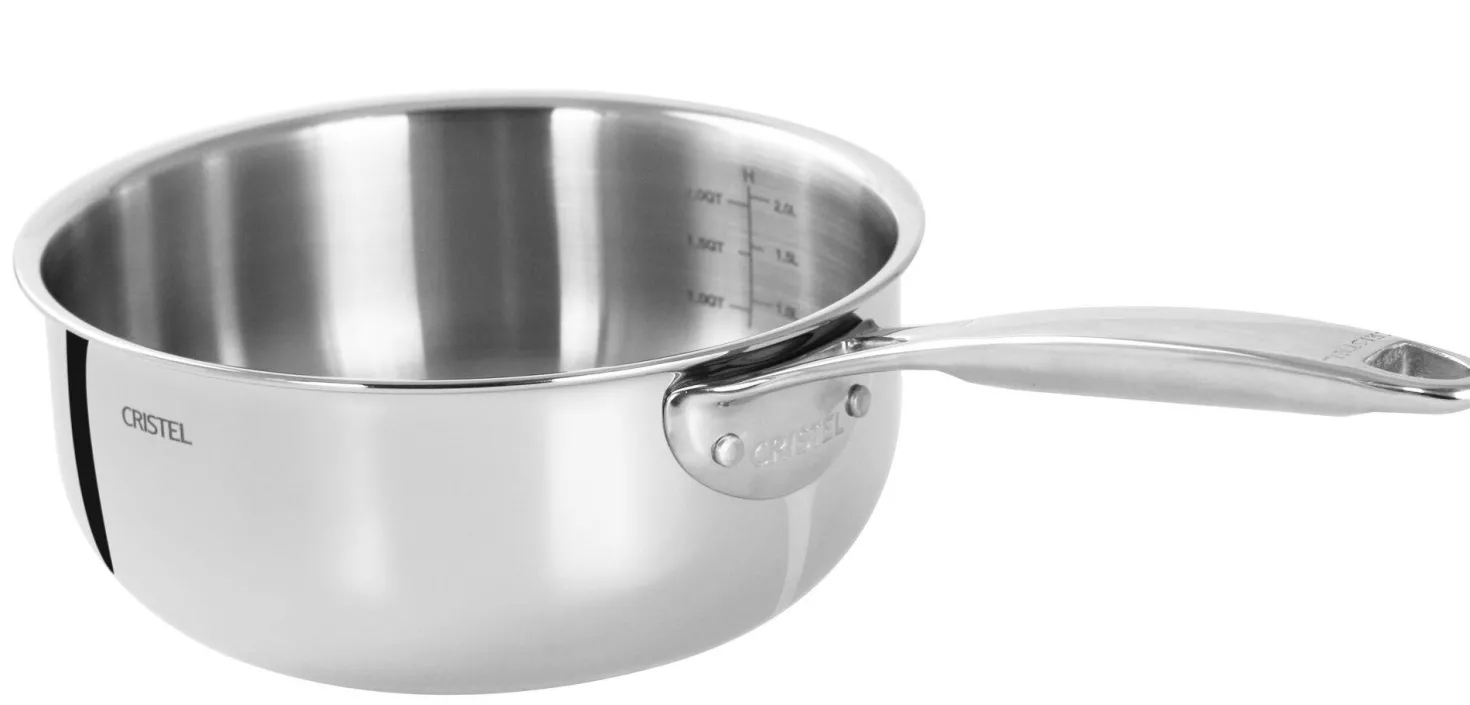 CRISTEL Casserole saucier Castel' Pro