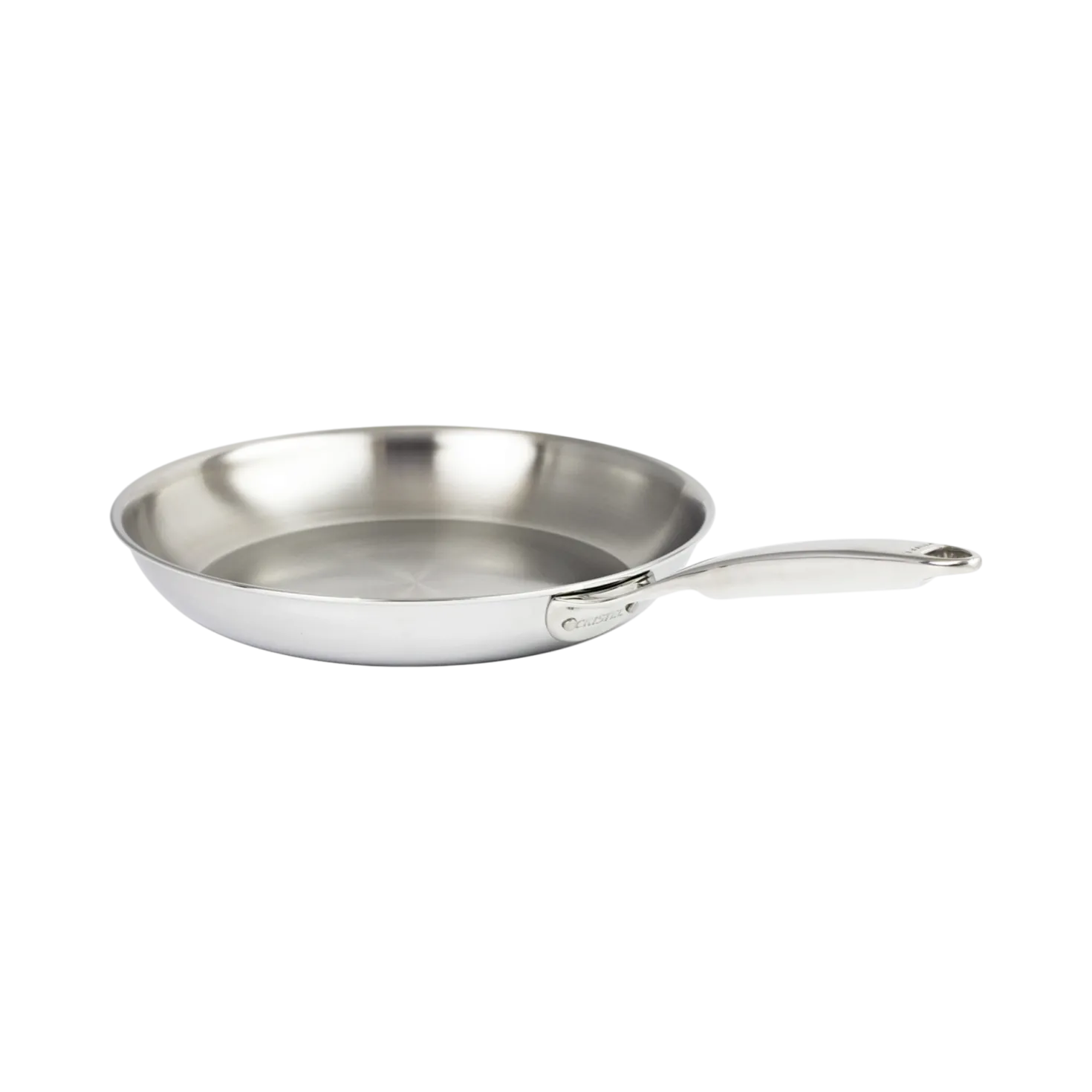 CRISTEL Poele inox CASTEL PRO 5 ply