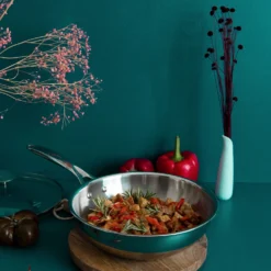 CRISTEL Wok inox Castel Pro sans couvercle