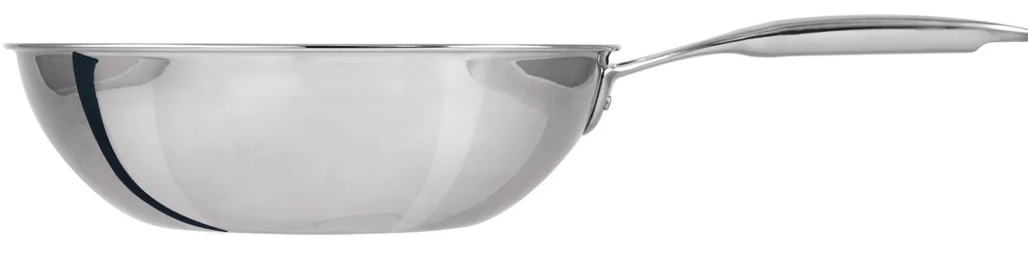 CRISTEL Wok inox Castel Pro sans couvercle