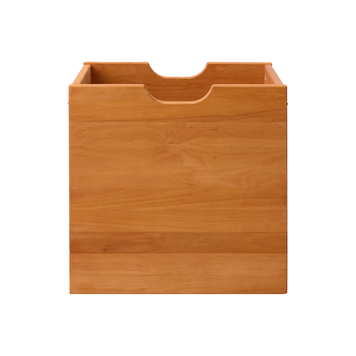 Cube de rangement bois massif Cyriel