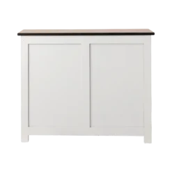 Desserte bois massif 2 portes 2 tiroirs 115 cm Embellie