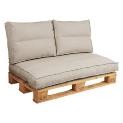 Dossier coussin palette recyclé Heva