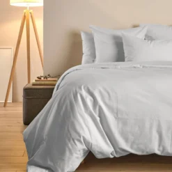 Drap housse coton lin Valentine
