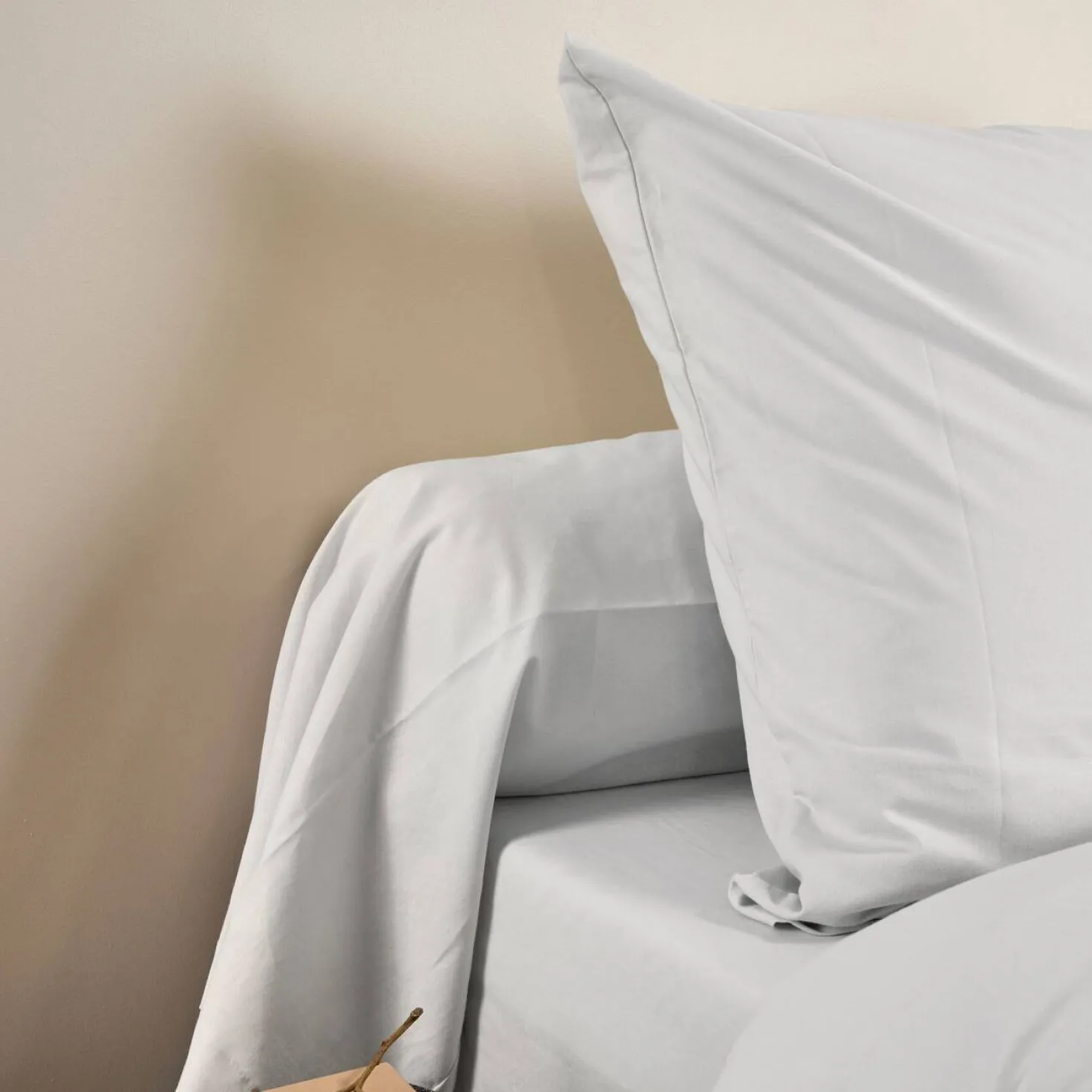 Drap housse coton lin Valentine