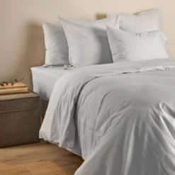 Drap housse coton lin Valentine